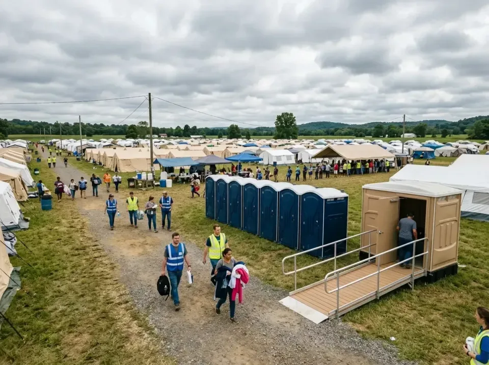 disaster-relief-camp-restrooms-010 — frequently asked questions, Dumpster & Portable Bathrooms Rental in Jesup, IA
